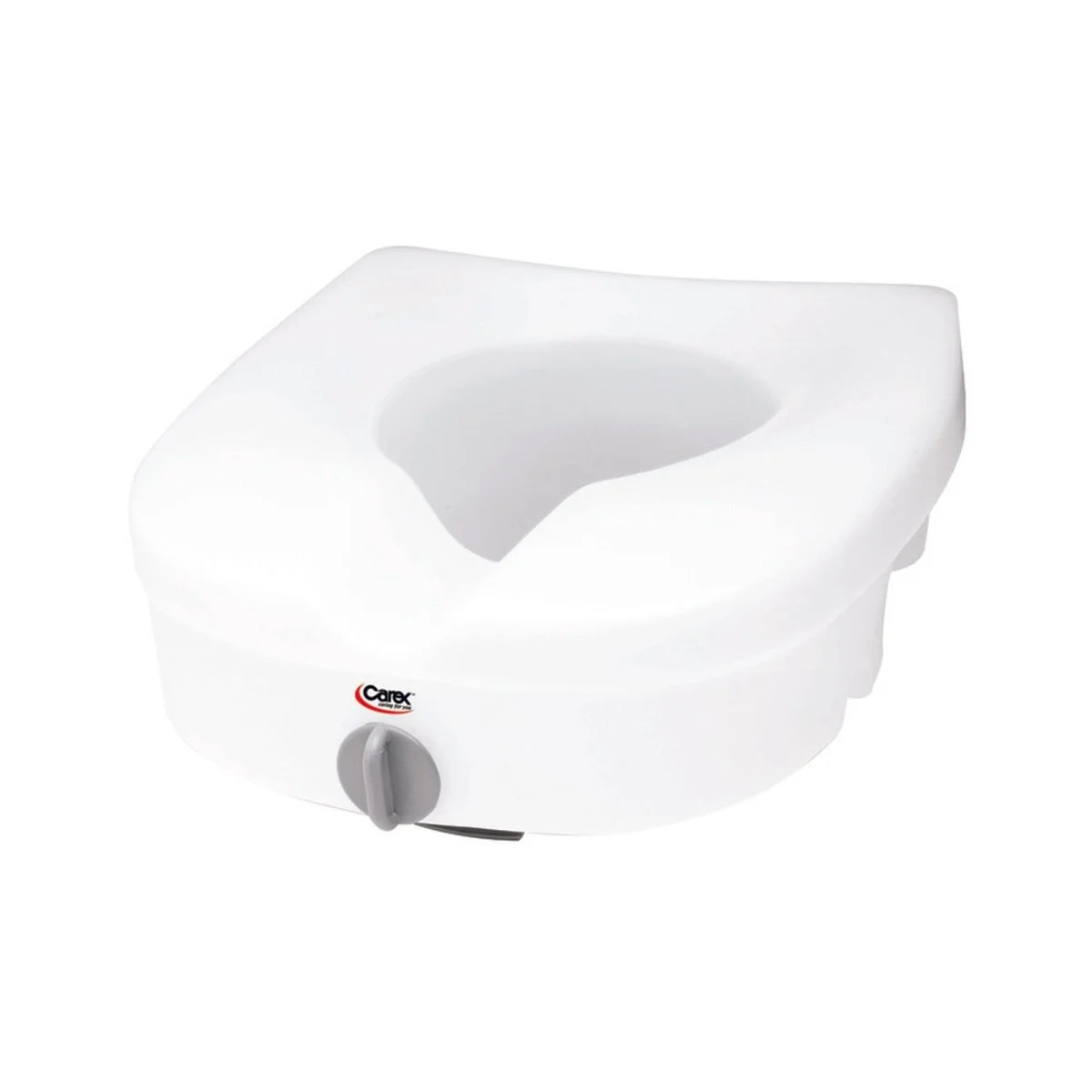 Carex Raised Toilet Seat, E-Z Lock