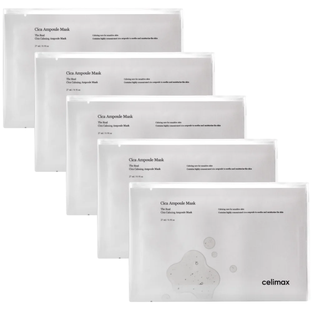 Celimax The Real Cica Calming Ampoule Face Mask