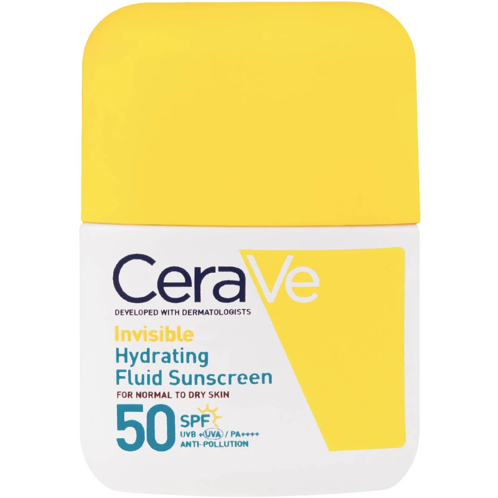 CeraVe Invisible Hydrating Fluid Sunscreen SPF50
