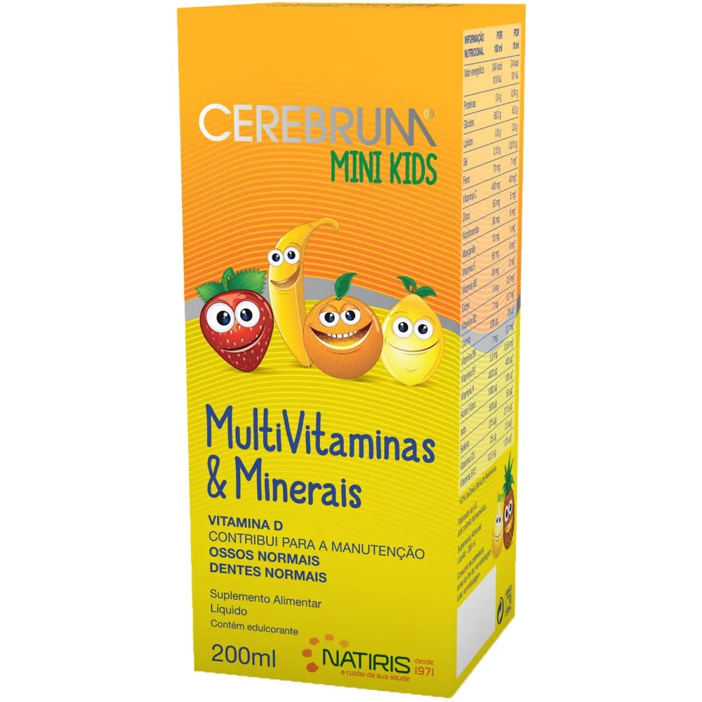 Cerebrum Mini Kids Multivitamins and Minerals