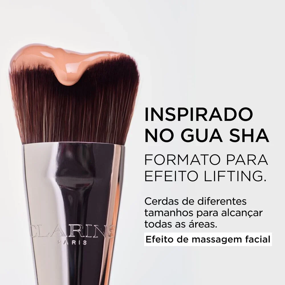 Clarins Gua Sha-Inspired Foundation Smooth Brush