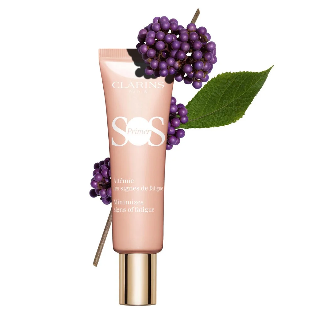 Clarins SOS Primer Pink Minimizes Signs of Fatigue