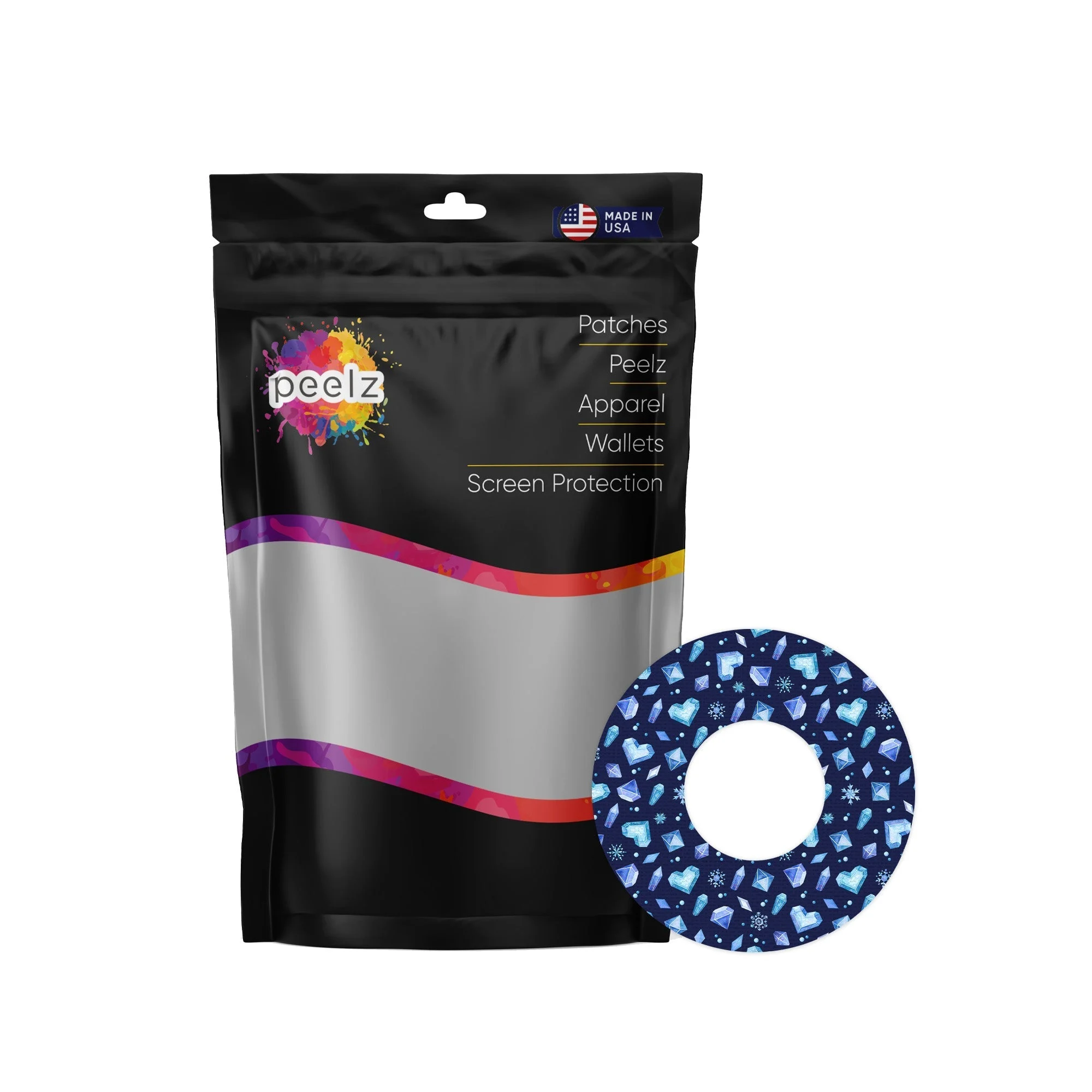 Cold Heart PatchTape Designed for the FreeStyle Libre 2