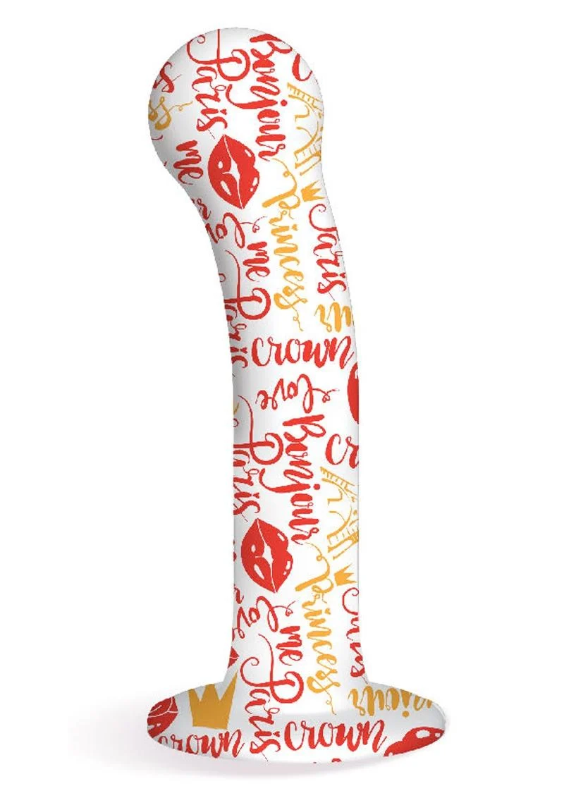 Collage I Remember Paris G-Spot Silicone Dildo