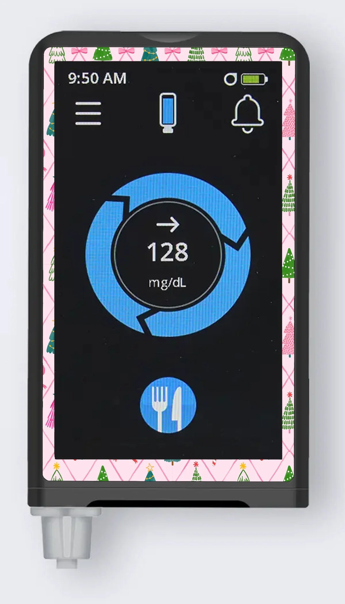 Coquette Christmas Sticker for the Beta Bionics iLet – Pump Peelz