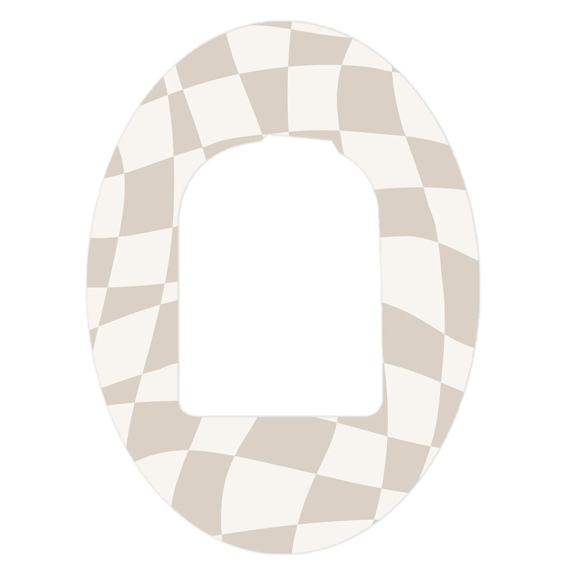 Creamy Check Pod Patch Tape - Pump Peelz
