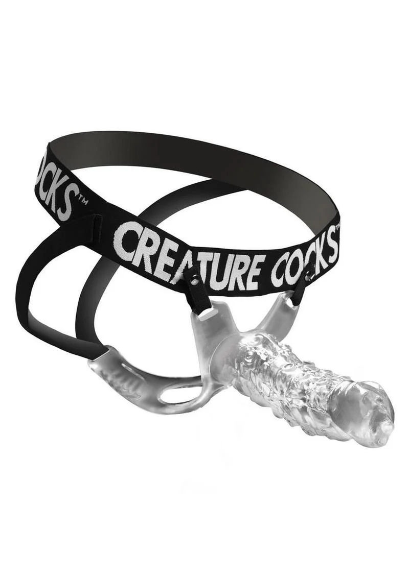 Creature Cocks King Kraken Hollow Strap-On with Harness