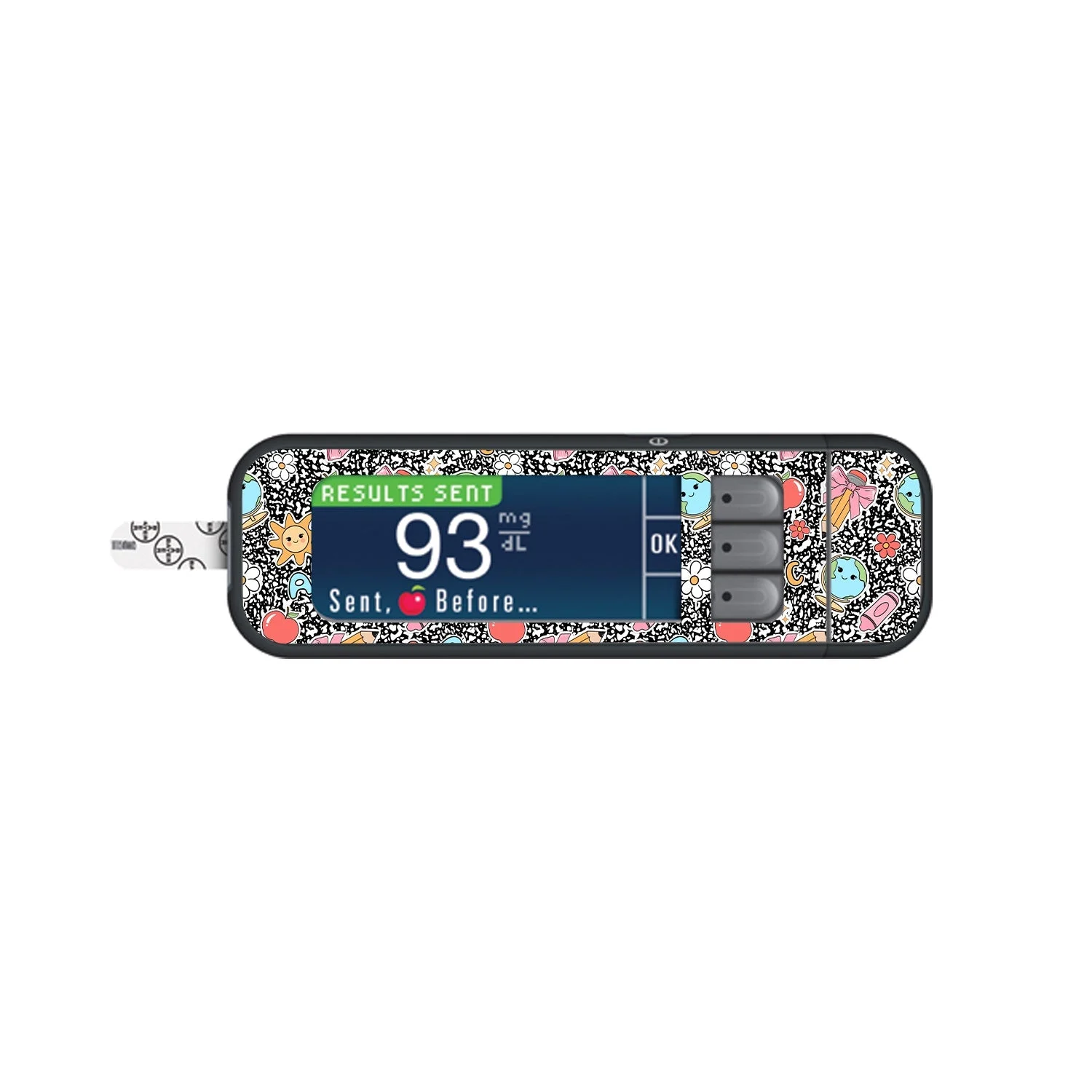 Cute Class Bayer Contour Next Glucometer Sticker - Pump Peelz