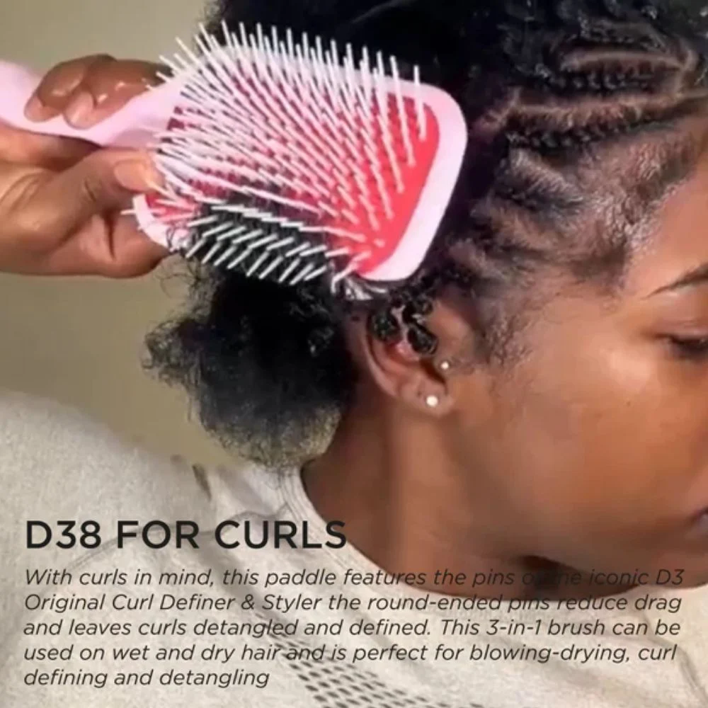 Denman D38 The Detangling and Styling Paddle Hairbrush