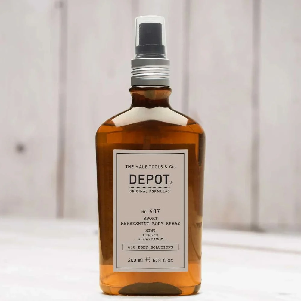 Depot No. 607 Sport Refreshing Body Spray Refresh and Hydrate