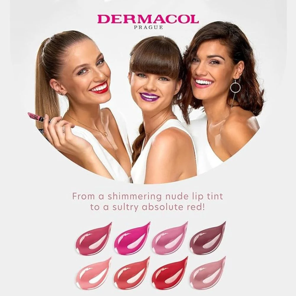 Dermacol 16H Lip Colour 2-in-1 Long-Lasting Lip Colours