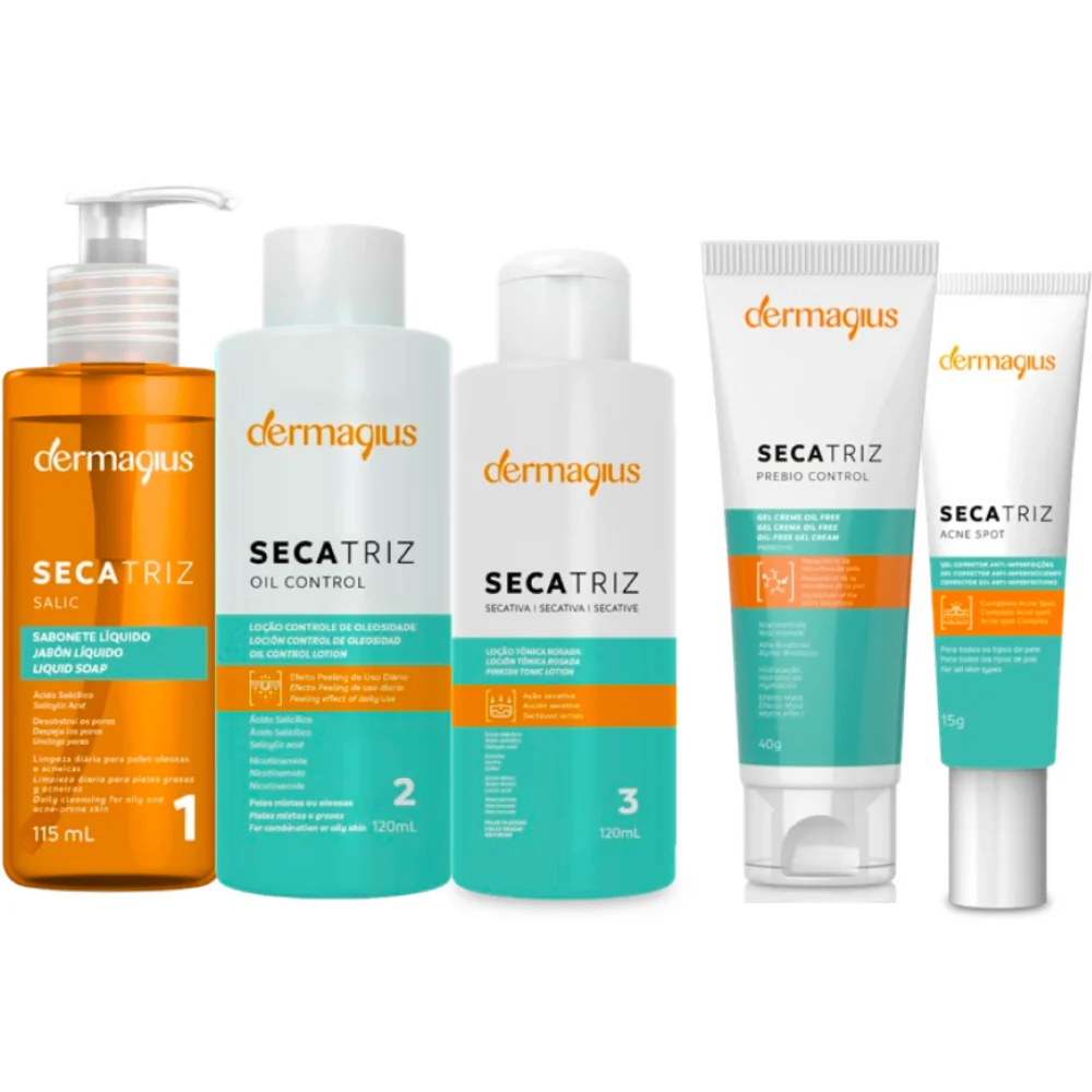 Dermagius Secatriz Salic Gel Cleanser Liquid Soap