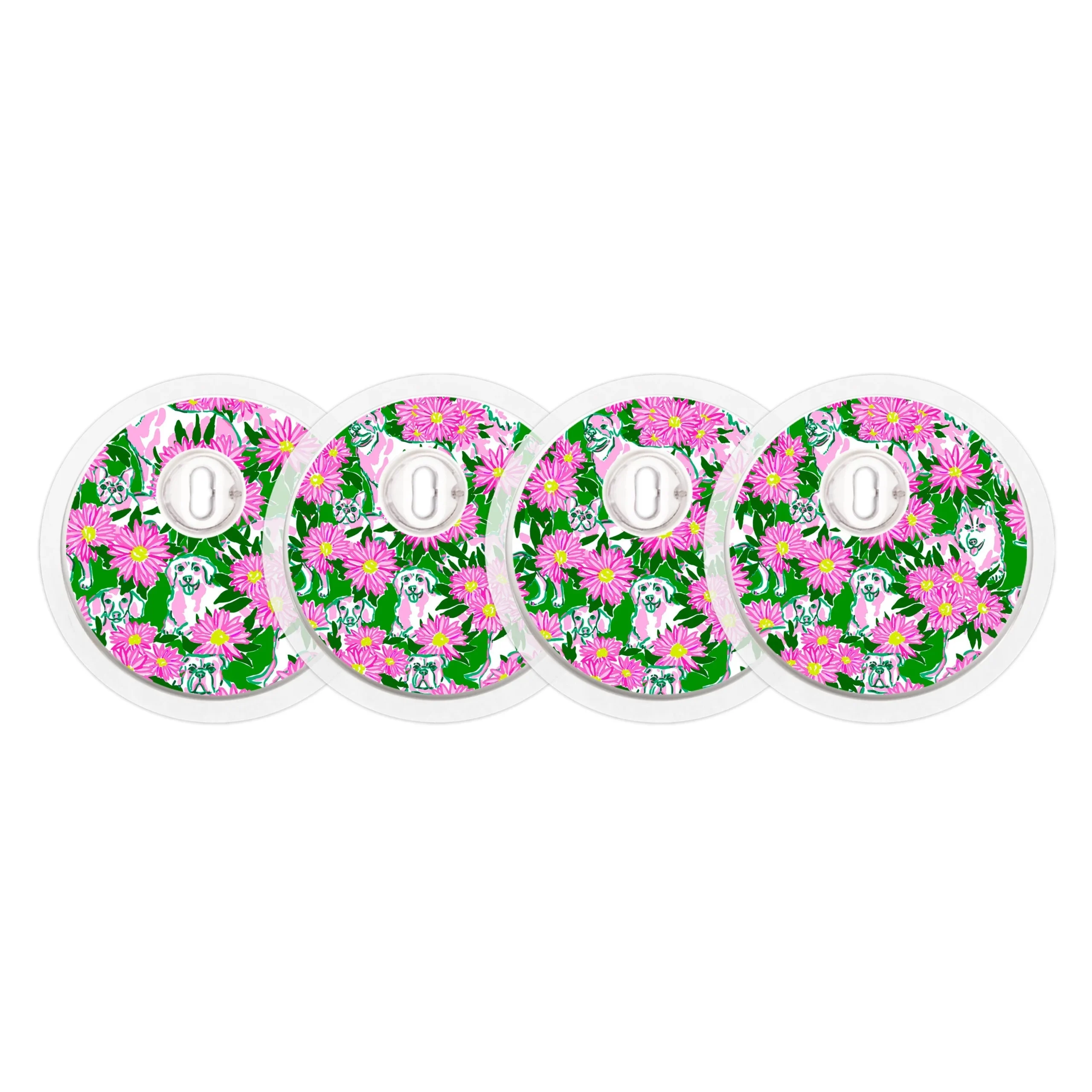 Dogs and Daisies Designed for the FreeStyle Libre 3 Plus & LingoSensor