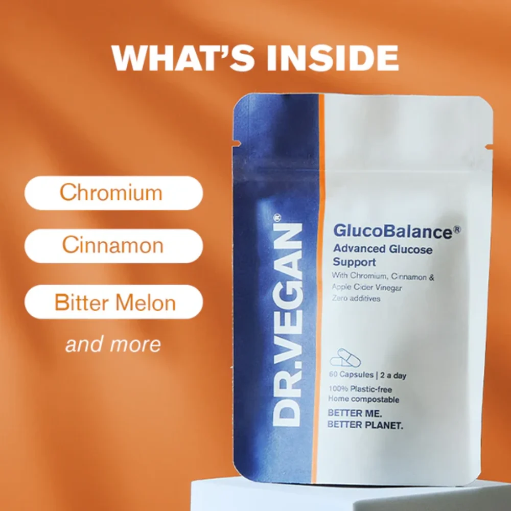 Dr. Vegan Glucobalance Food Supplement Sugar Control