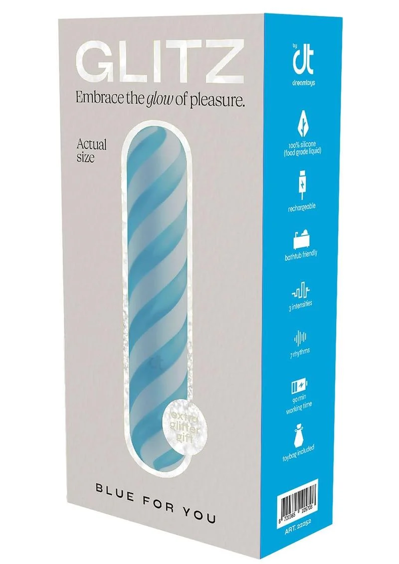 Dreamtoys Glitz Blue For You Bullet Vibe
