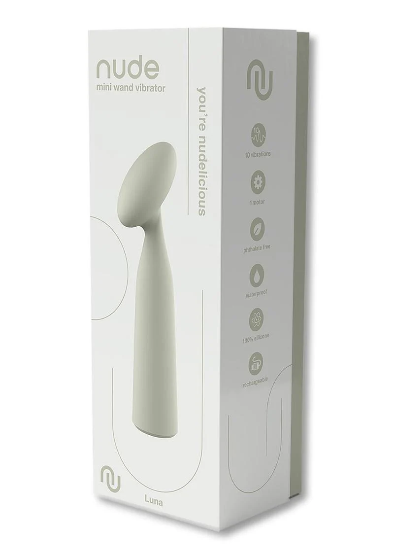 Dreamtoys Nude Luna Mini Wand Vibe