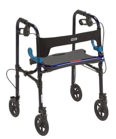 drive Clever-Lite 4 Wheel Rollator, Blue