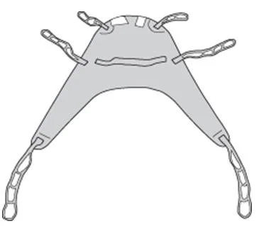 drive Seat and Back Divided Leg Sling