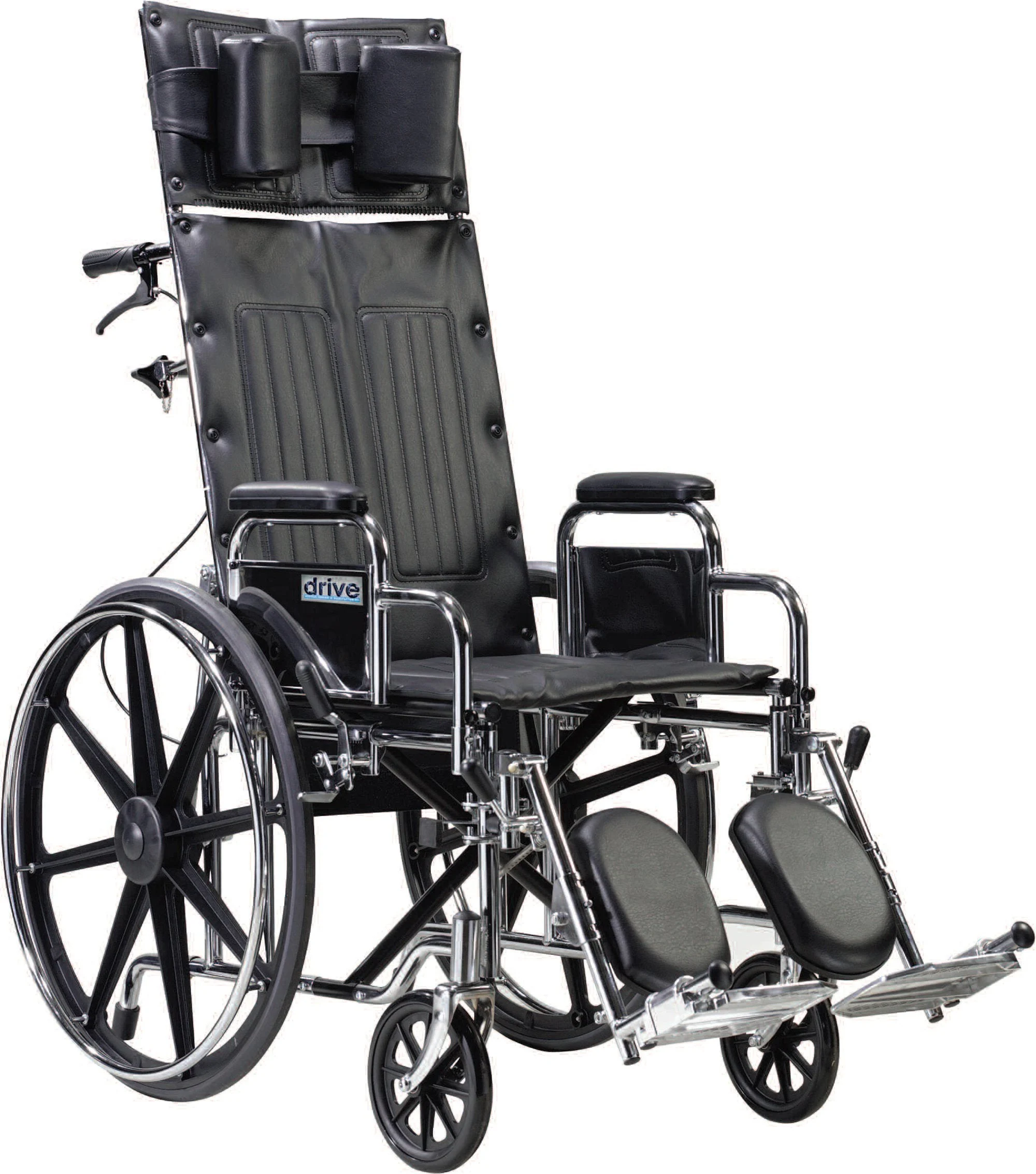 drive Sentra Reclining Wheelchair, 22-Inch Seat Width