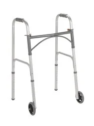 drive Steel Folding Walker, 25 – 32 Inch Height
