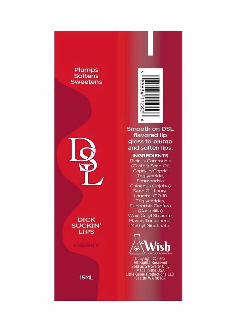 Dsl Dick Sucking Lips Plumping Serum