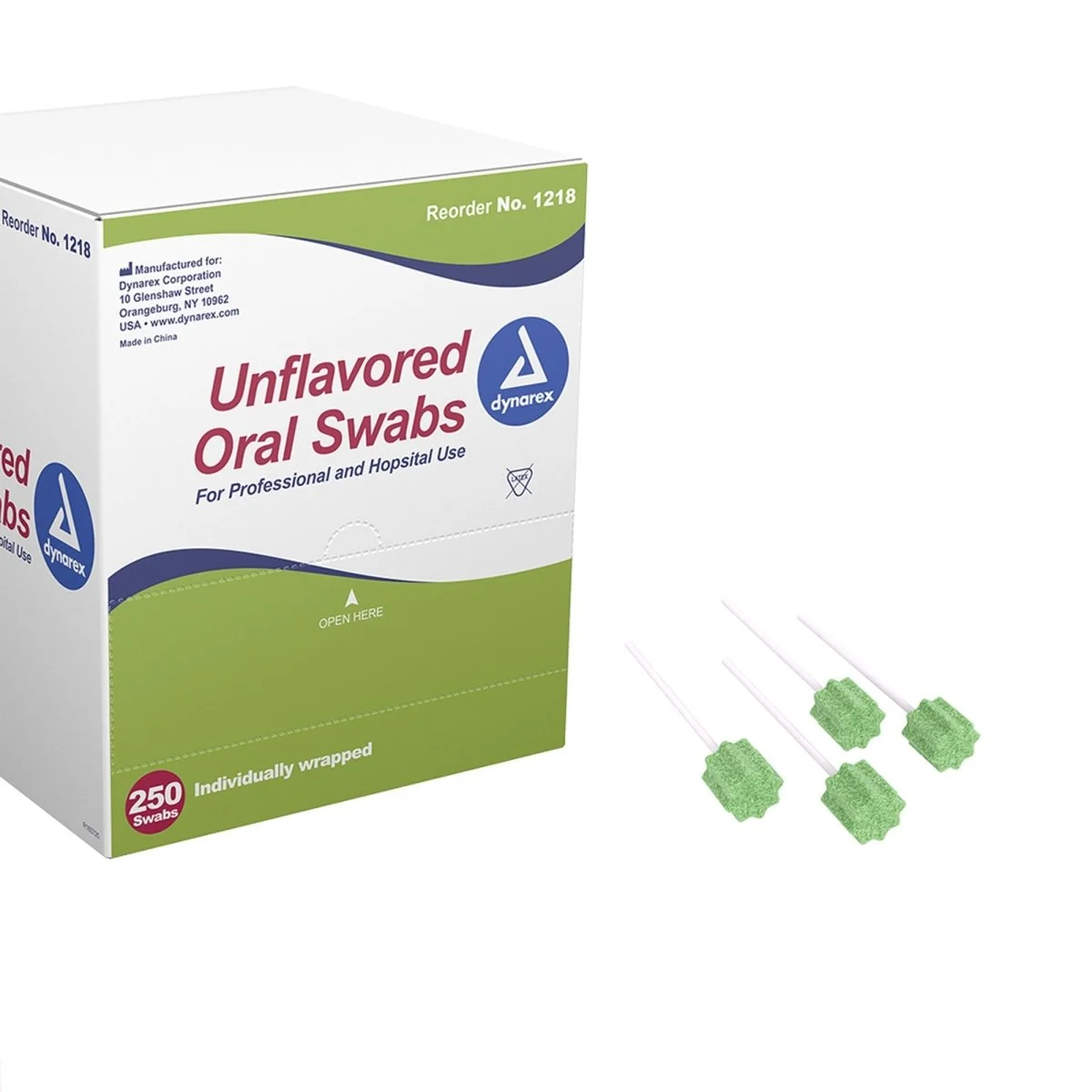 Dynarex Unflavored Oral Swabstick