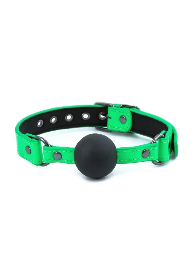 Electra Play Things Pu Leather Ball Gag