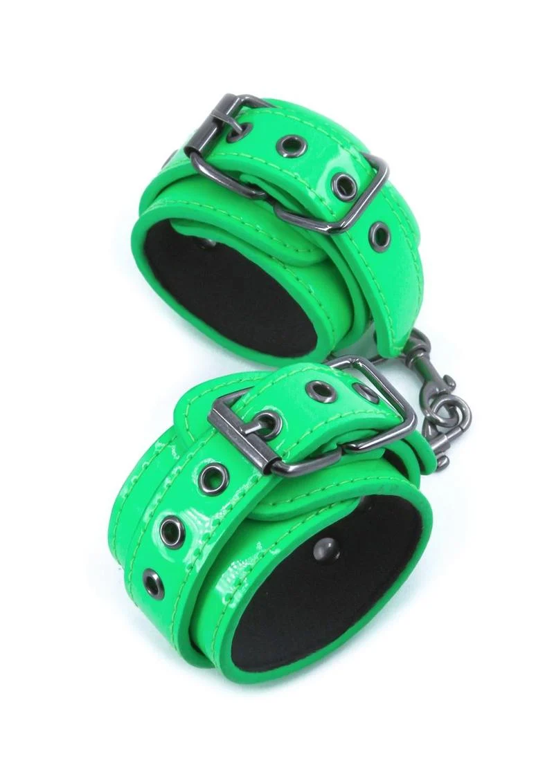 Electra Play Things Pu Leather Wrist Cuffs