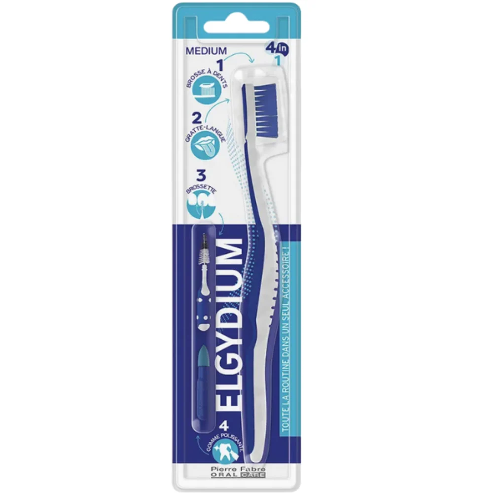 Elgydium 4 in 1 Multifunctions Toothbrush