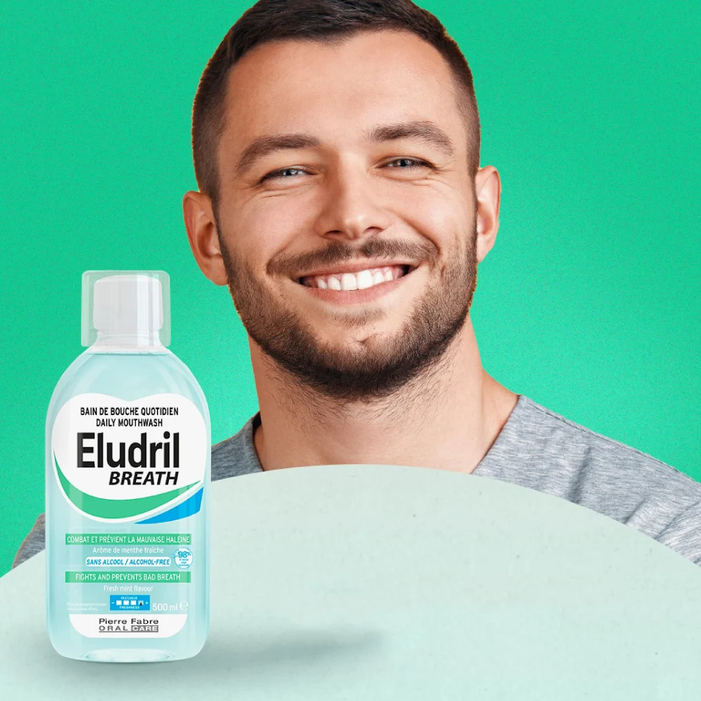 Eludril Breath Mouthwash for Daily Use