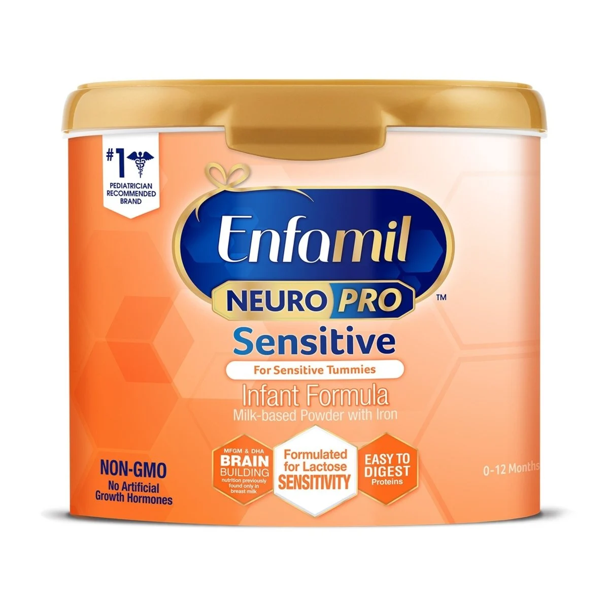 Enfamil NeuroPro Sensitive Infant Formula 19.5 oz. Canister Powder