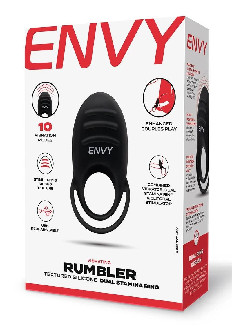 Envy Rumbler Textured Dual Stamina Ring