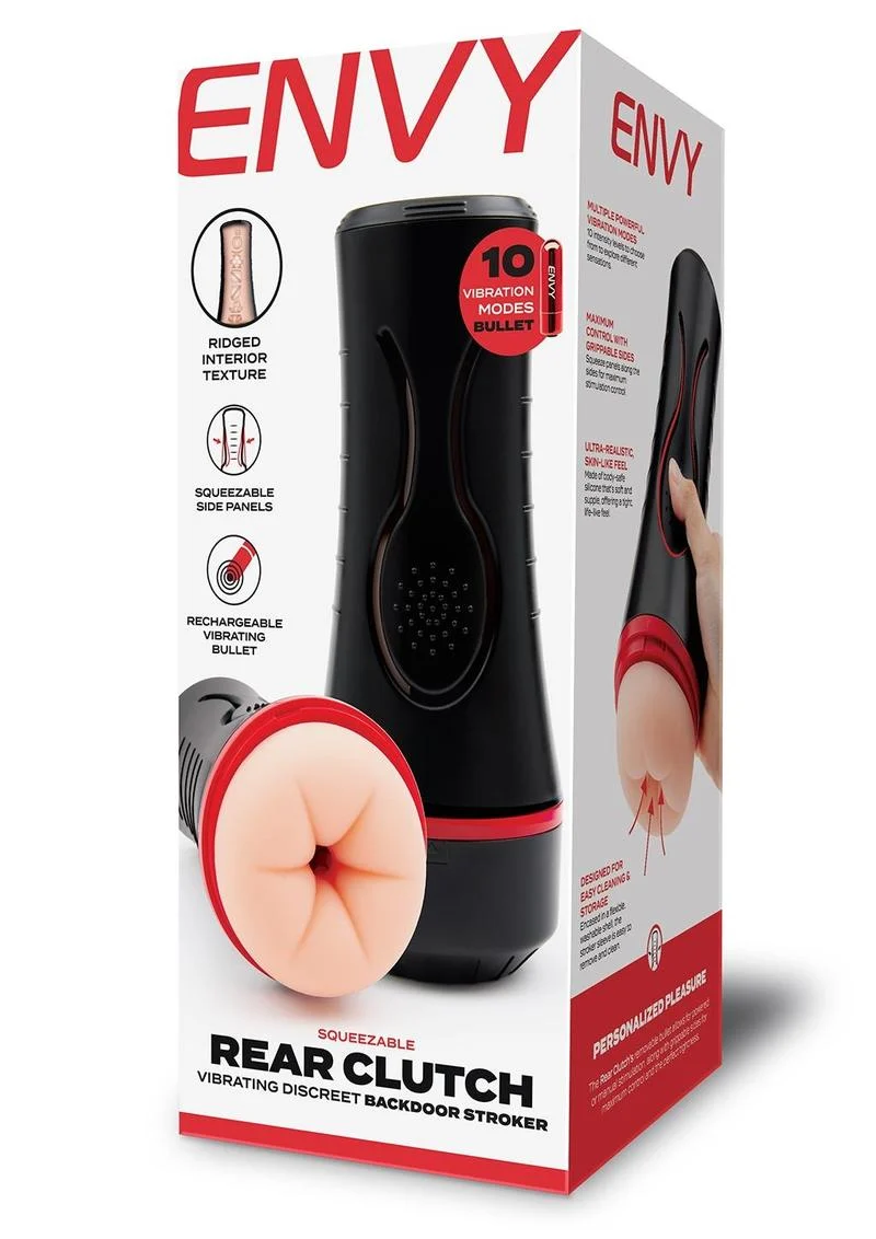 Envy Squeezable Vibrating Ass Stroker