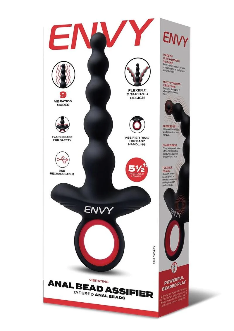 Envy Vibrating Anal Bead Assifier