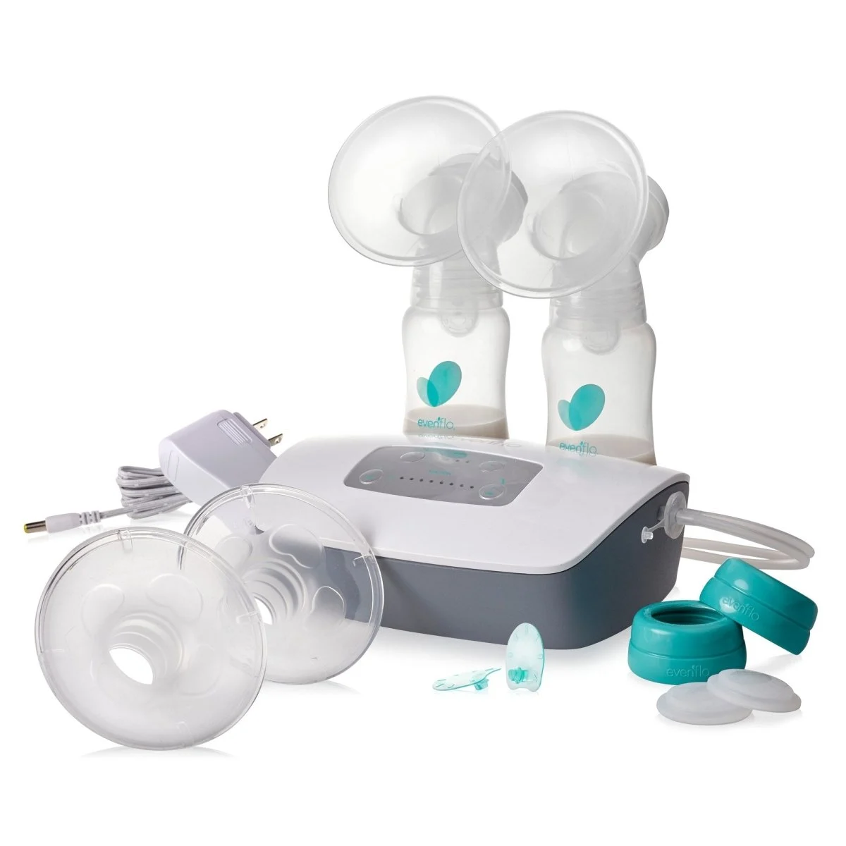 Evenflo Advanced Double Electric Breast Pump Kit - Case of 3