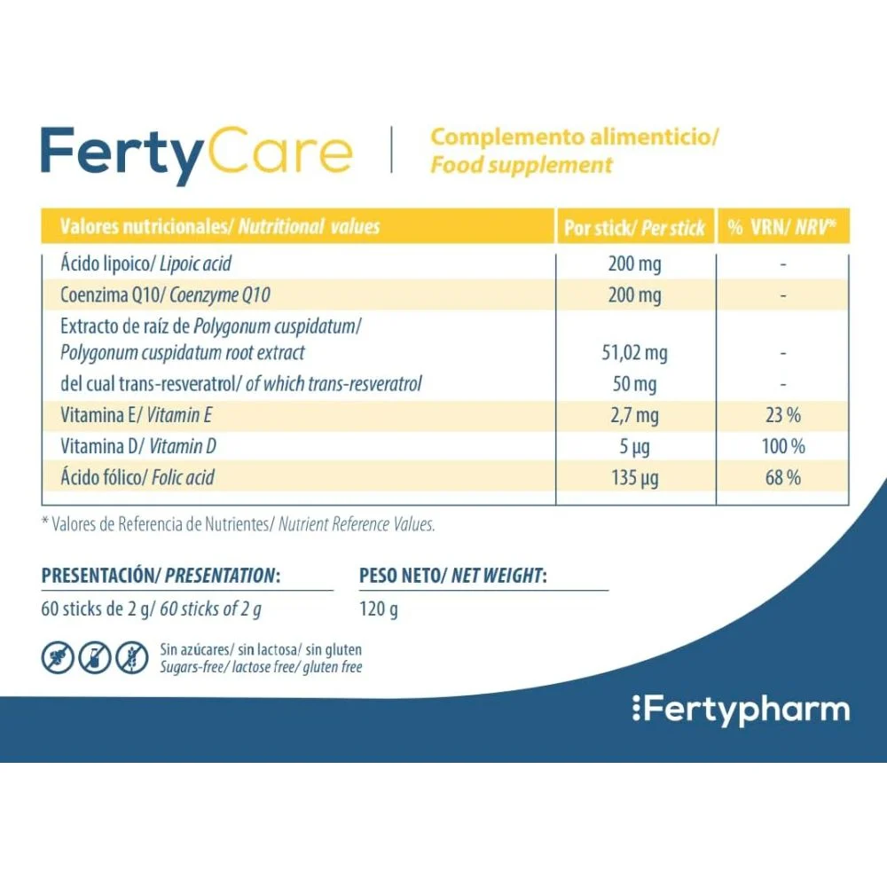 Fertypharm Fertycare Food Supplement Fertility