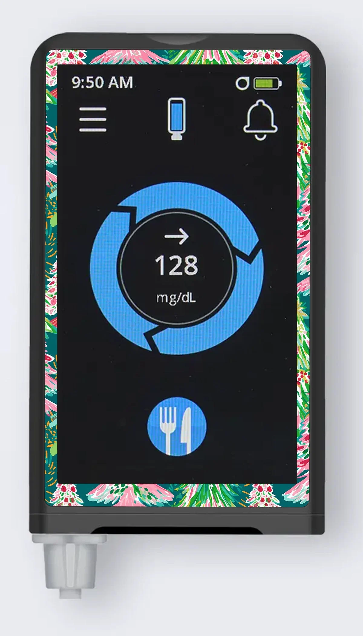 Festive Forest Sticker for the Beta Bionics iLet – Pump Peelz