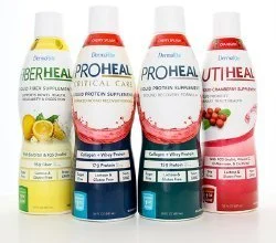 FiberHeal Lemon Twist Oral Protein Supplement, 30 oz. Bottle