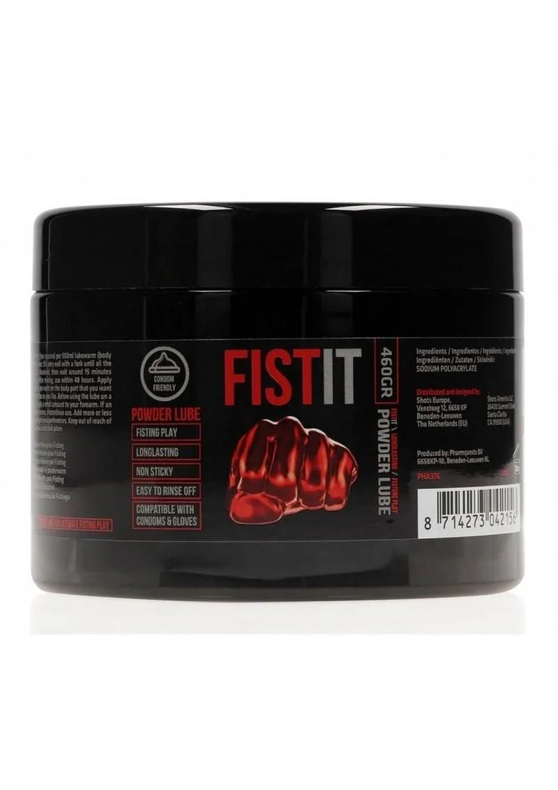Fist It Powder Self Mixing Lubricant