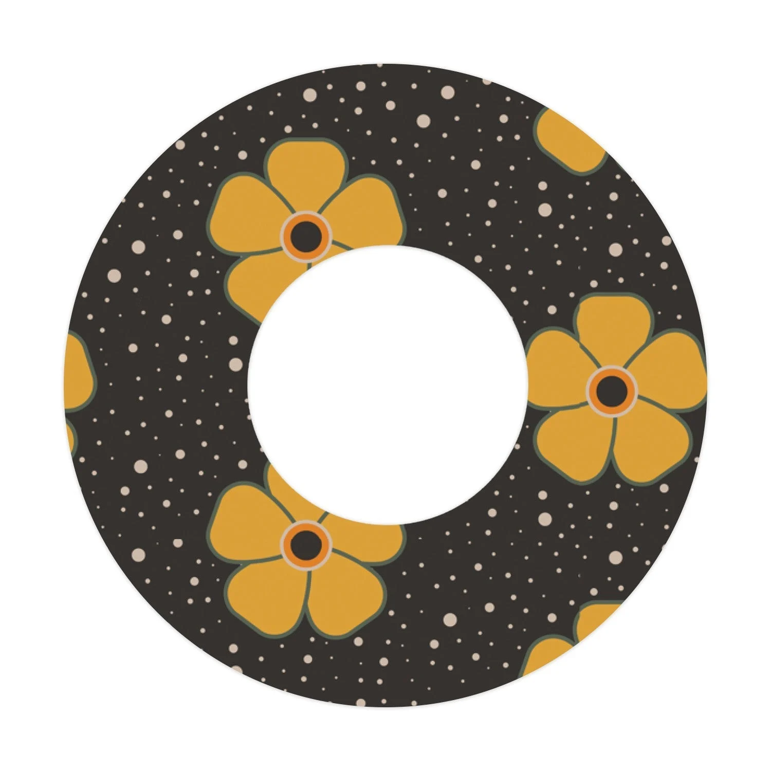 Flower Power PatchTape Designed for the FreeStyle Libre 2
