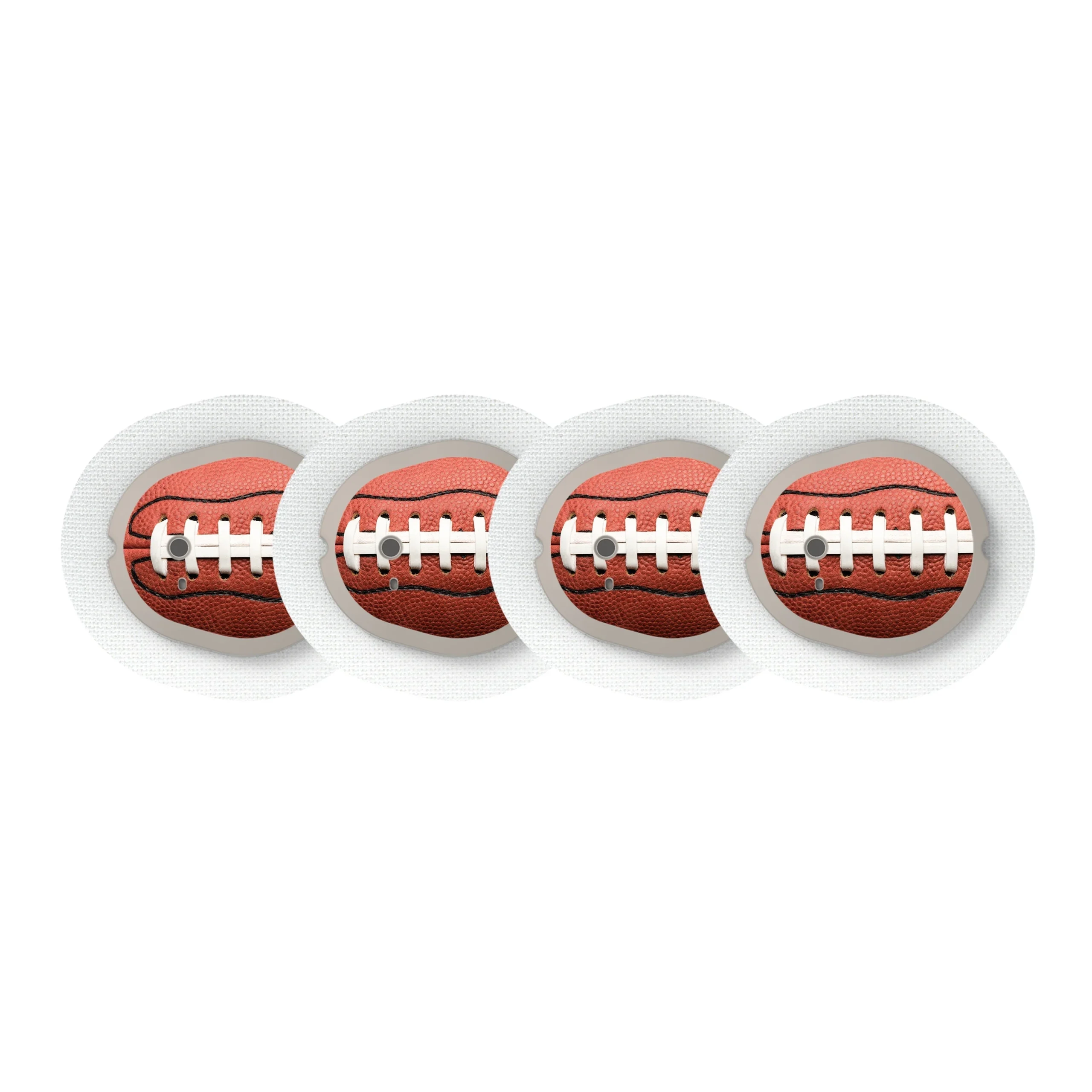 Football Sticker Designed for the DEXCOM G7 and Stelo Transmitter
