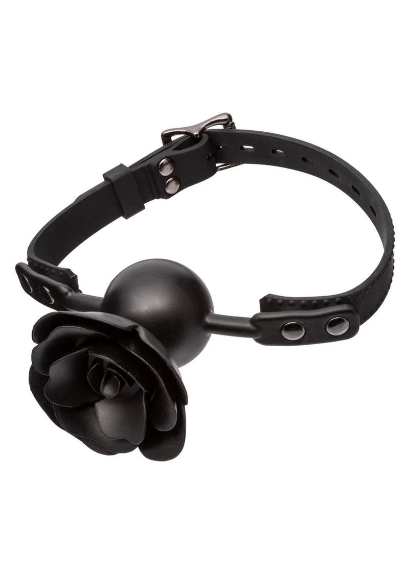 Forbidden Silicone Removable Rose Gag
