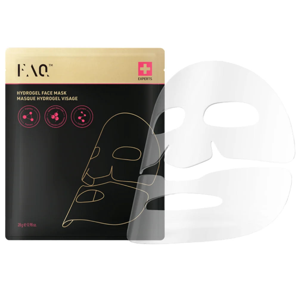 Foreo FAQ Glass Skin Hydrogel Face Mask
