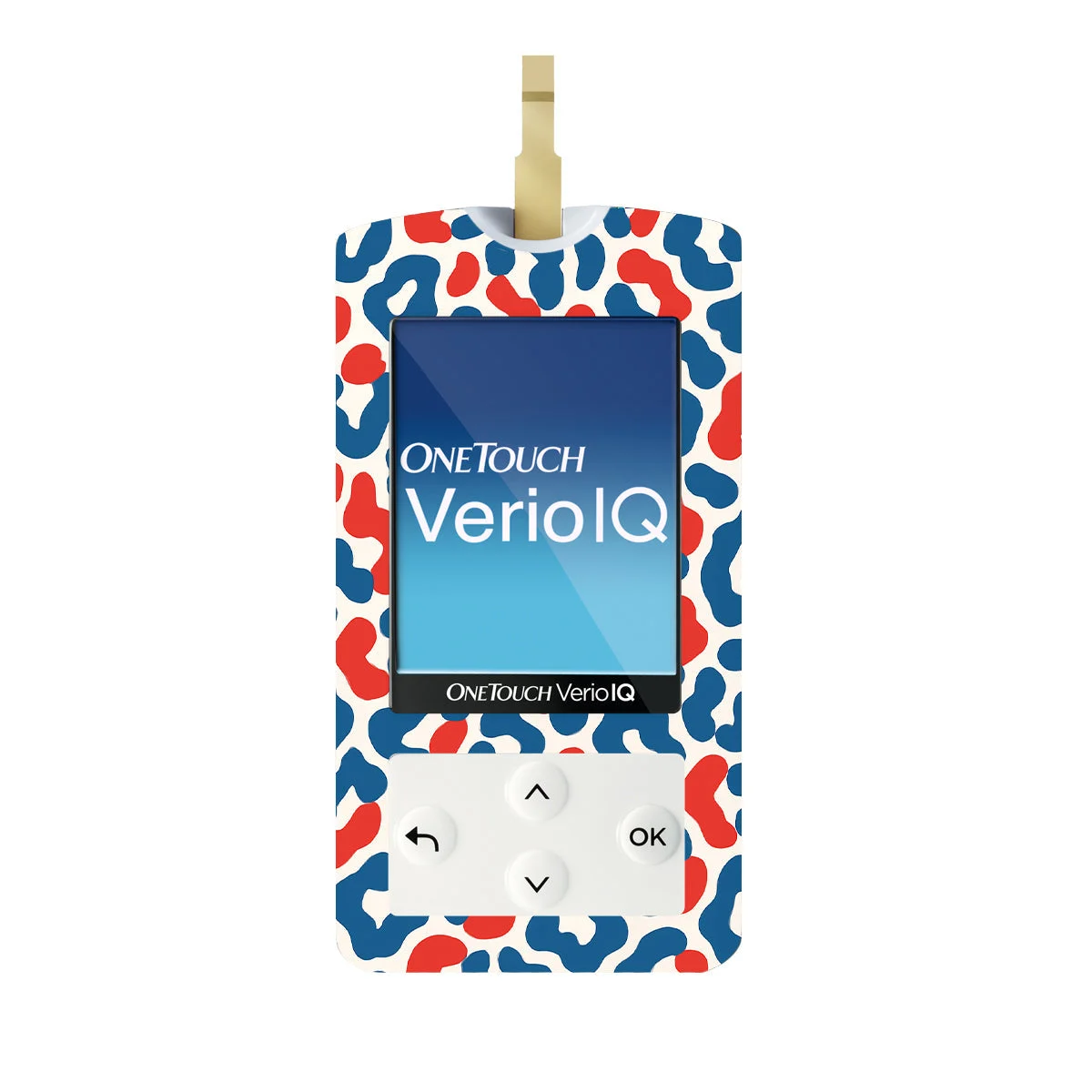Freedom Fur OneTouch Verio IQ Glucometer Sticker - Pump Peelz