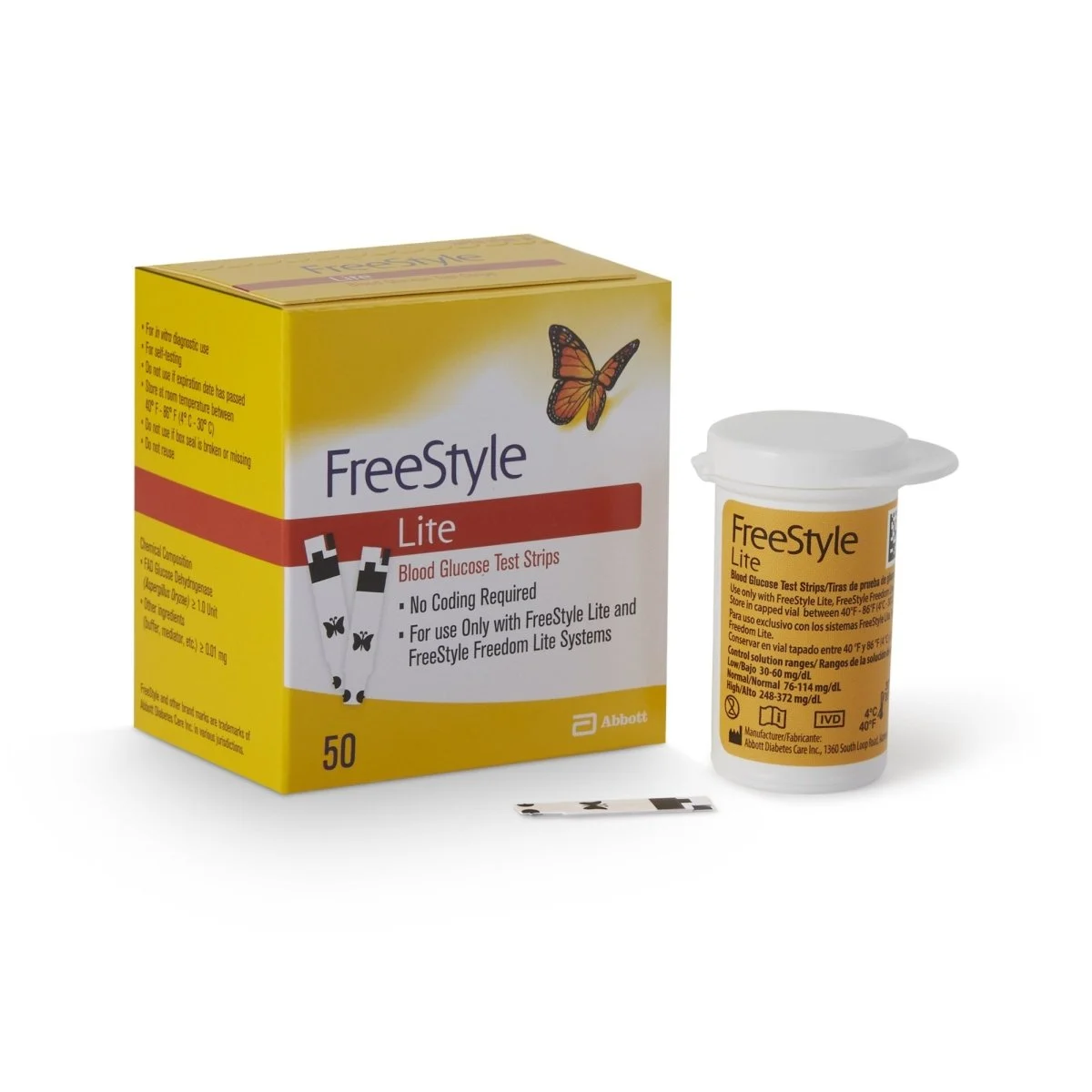 FreeStyle Lite Blood Glucose Test Strips