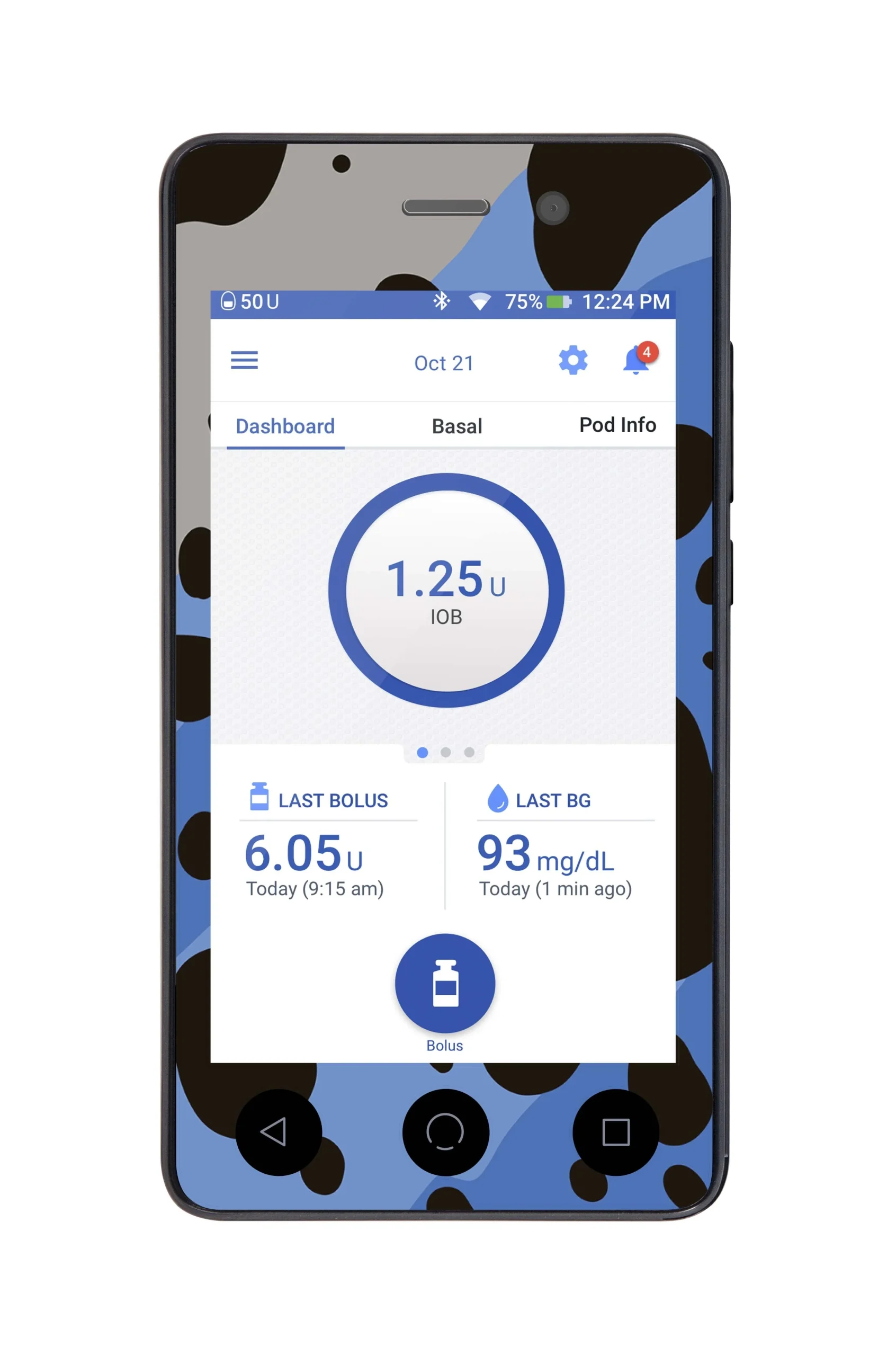 Frog Skin Sticker for Omnipod DASH PDM – Pump Peelz