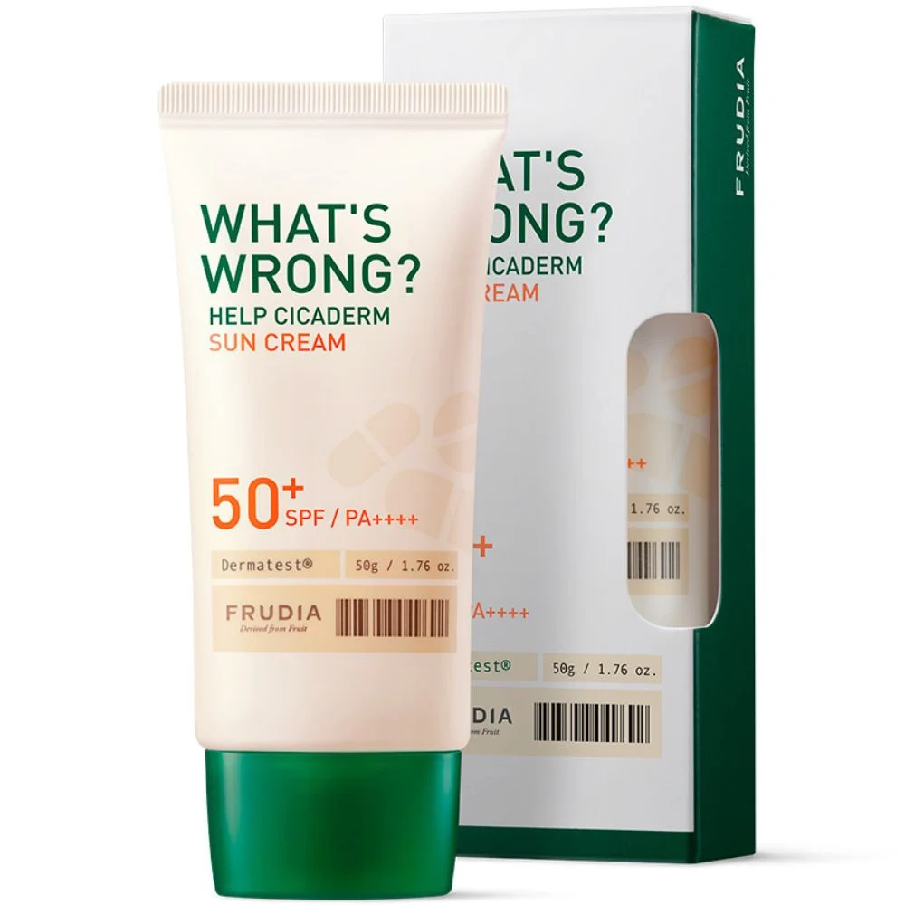FrudiaWhat´s Wrong? Help Cicaderm Moisturizing Sun Cream