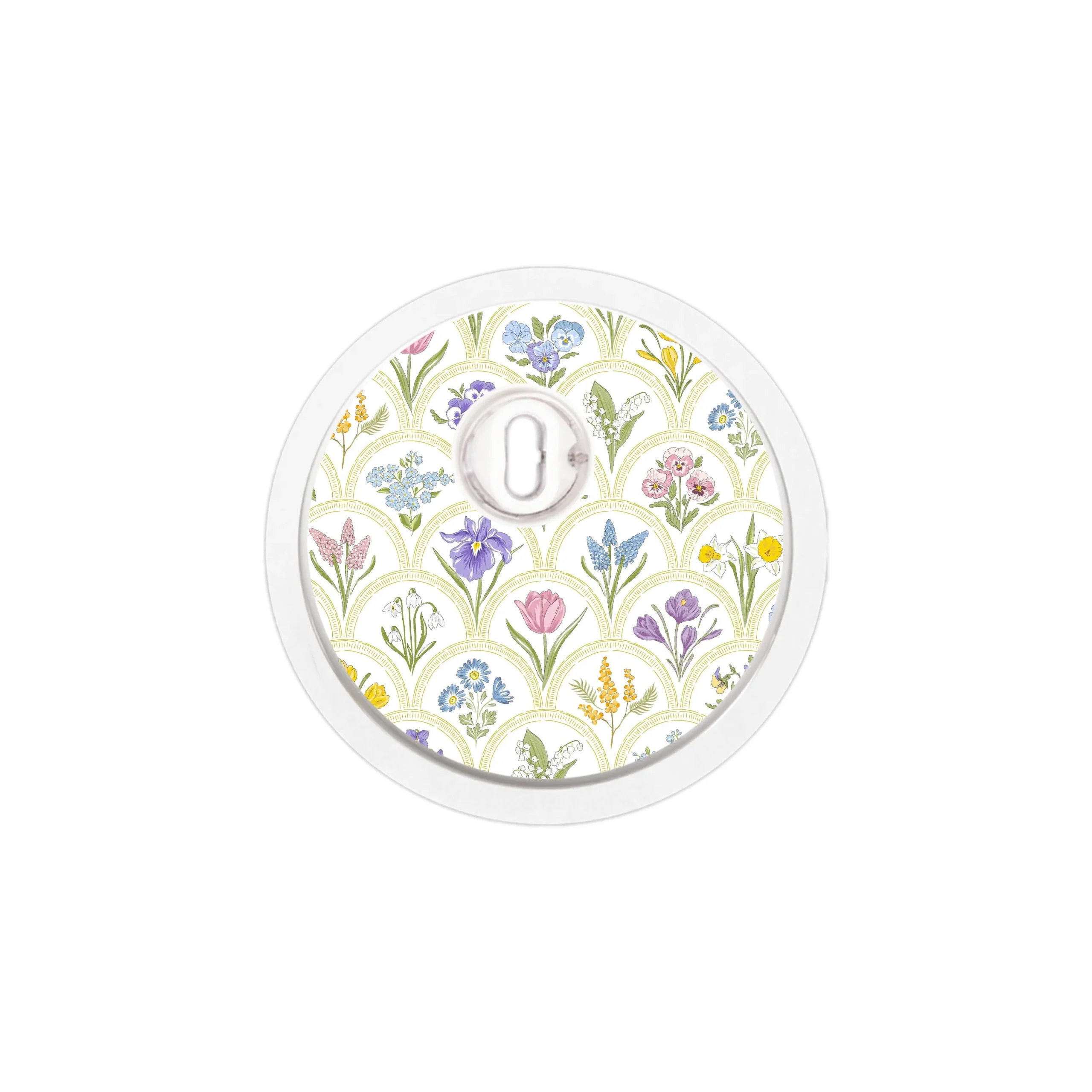 Garden Arches Sticker Designed for the FreeStyle Libre 3 Plus & LingoSensor
