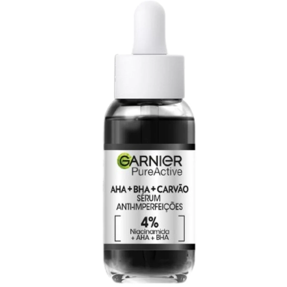Garnier AHA + BHA + Charcoal Anti-Blemish Serum