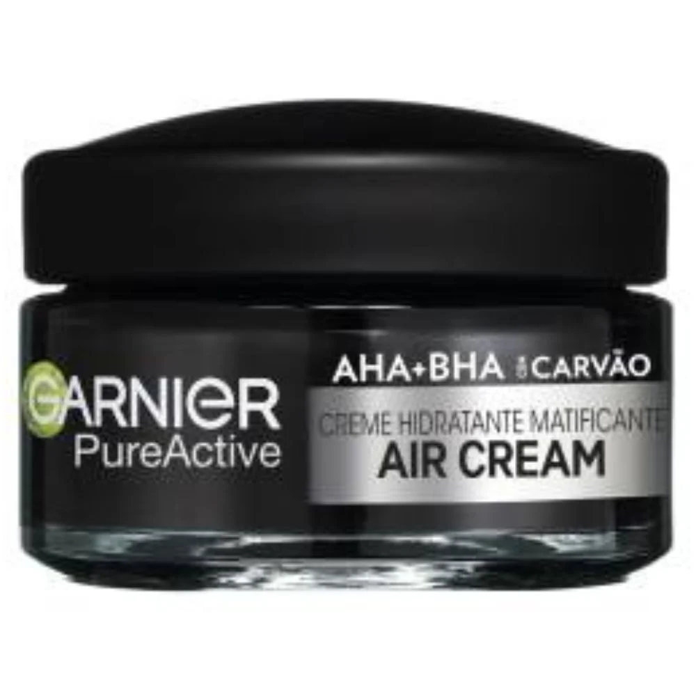 Garnier Pure Active Matifying Moisturizing Air Cream with AHA + BHA + Charcoal
